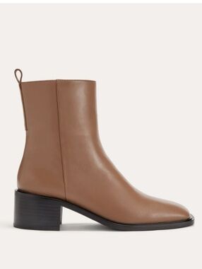 NEW Everlane The City Boot Saddle Brown Leather 6.5